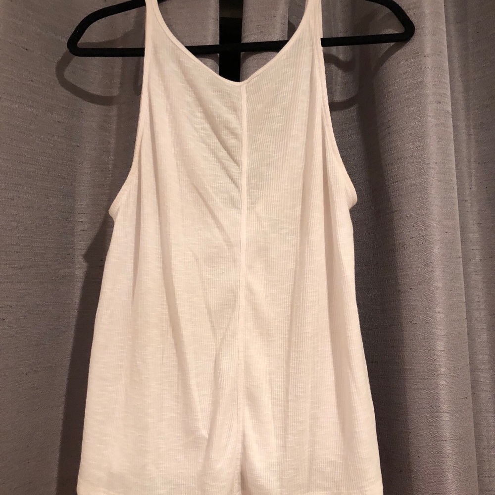 White free people tank